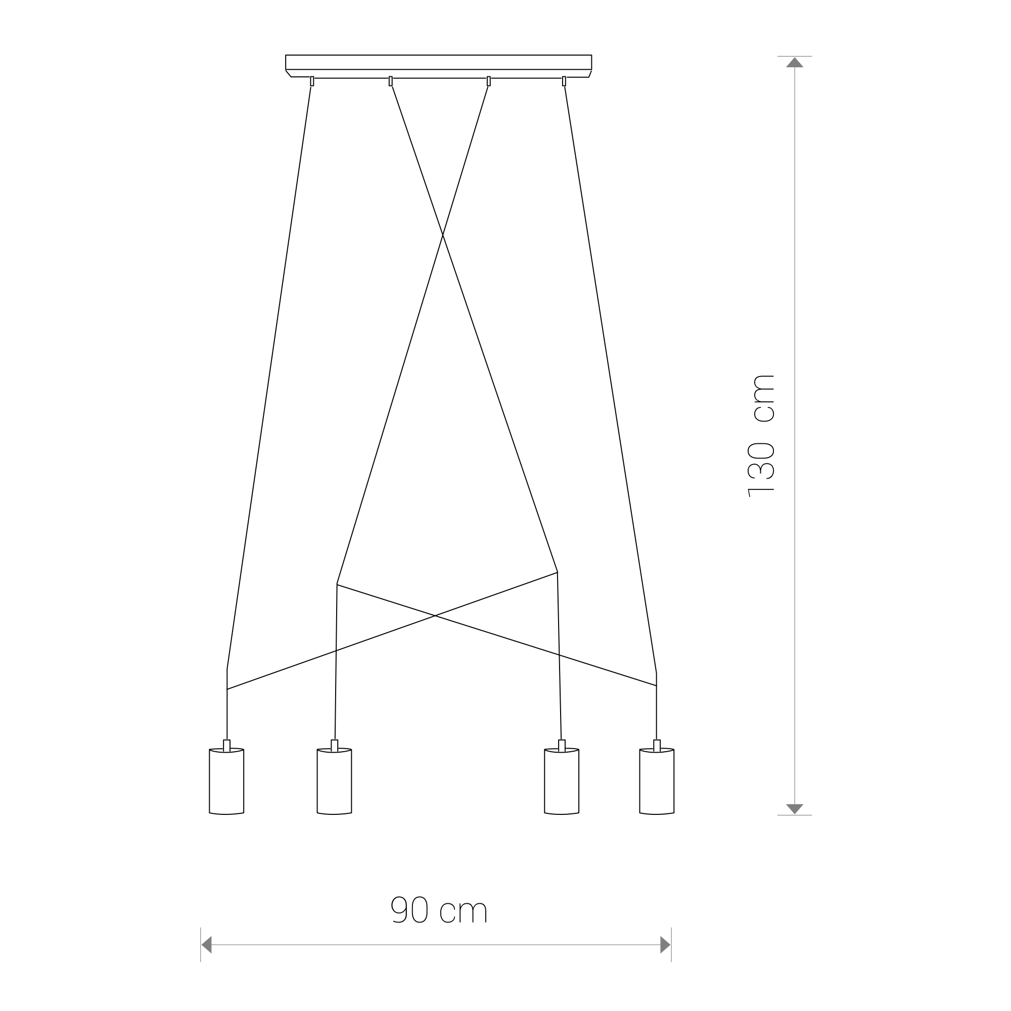 IMBRIA BLACK 9192, h=130 cm – Obrázok 2