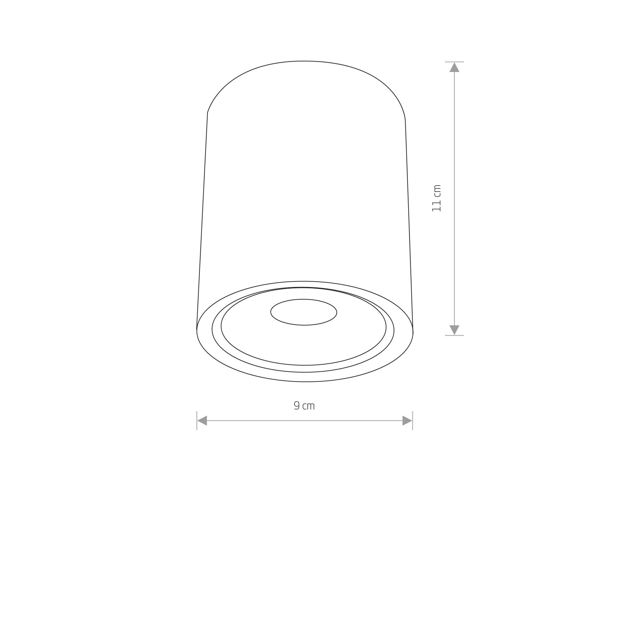 EDESA LED M 9107, 3000K, 530lm, 68°, 10 000h – Obrázok 2